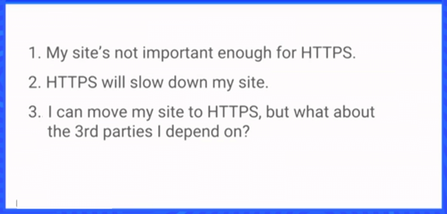 Common myths around migrating to https
