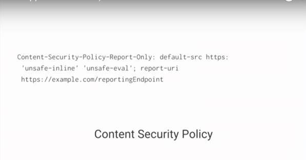 Content security policy related to https